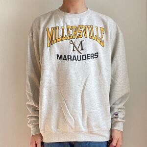 Y2k champion millersville university sweatshirt